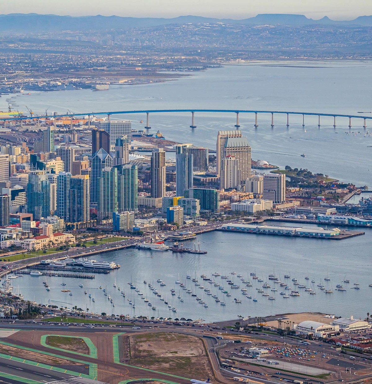 California coast sea view