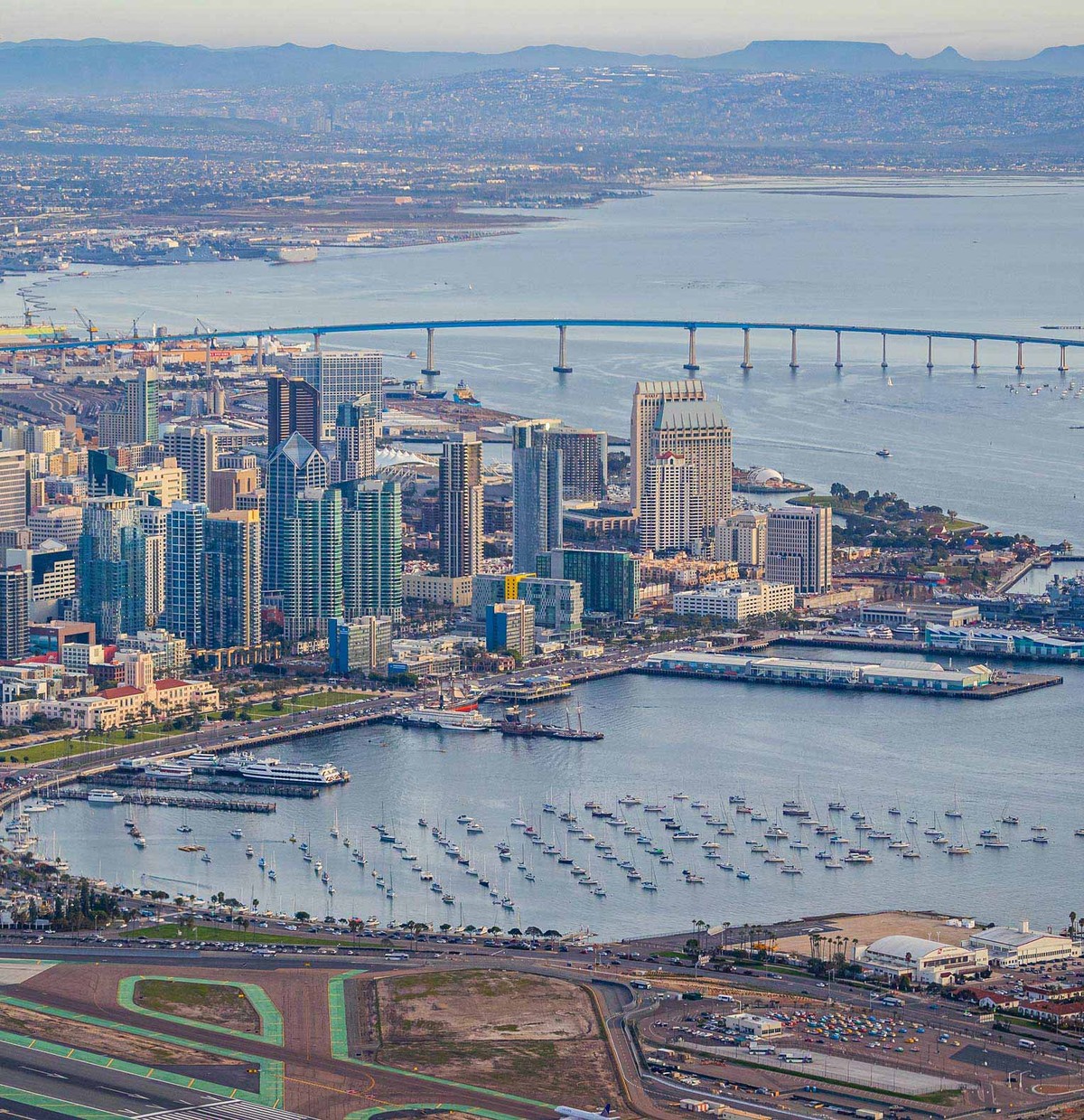 California coast sea view